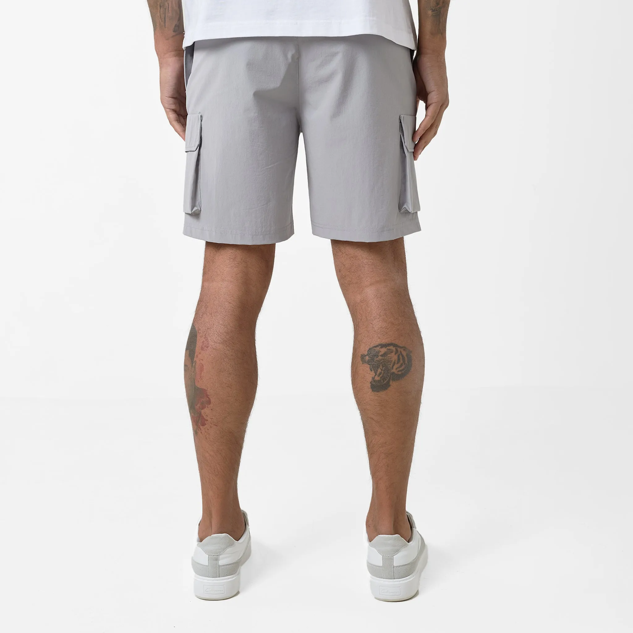 2-Pack Premium Tech Cargo Short | Black /  Ice Grey