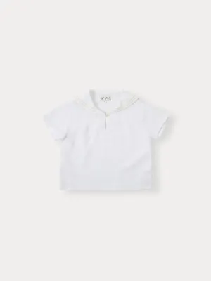Bene Bene Ivory Marine Linen Shirt