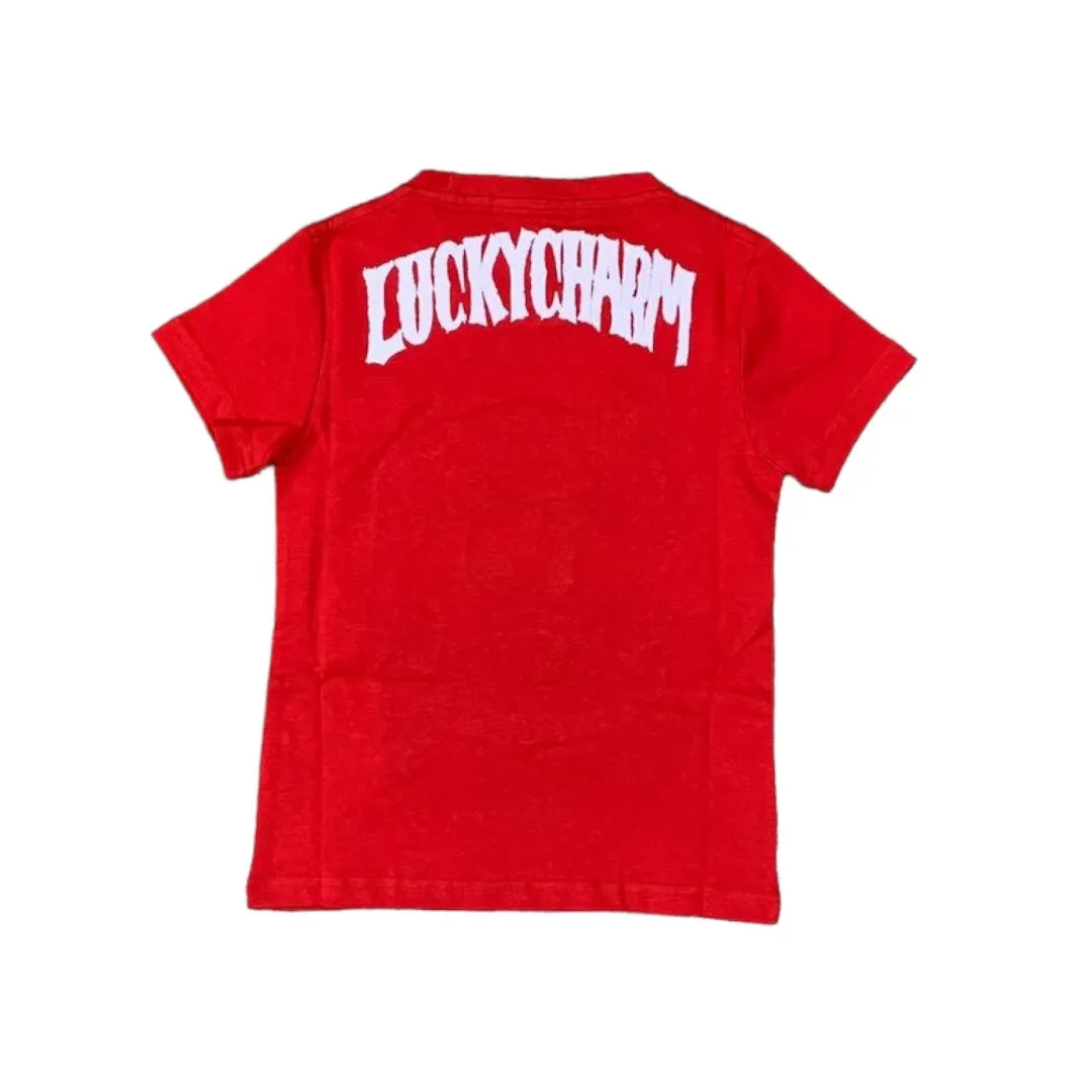 BKYS Kids 'LC Heaven' T-Shirt (Red) T1061