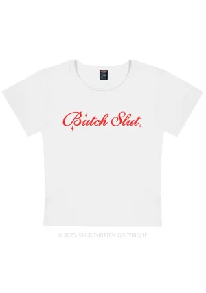 Bxxch Slxt Y2K Baby Tee Cherrykitten