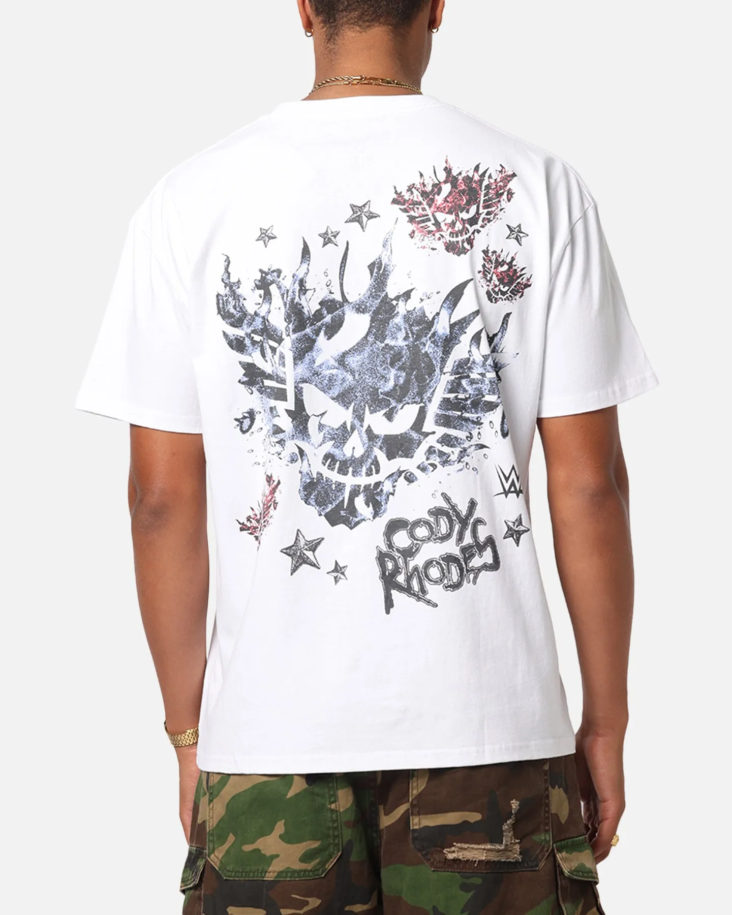 Culture Kings X WWE Cody Rhodes Wrestlemania XLI Heavy T-Shirt White