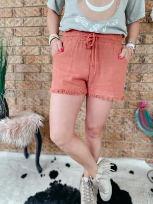 Curtis Clay Linen Shorts