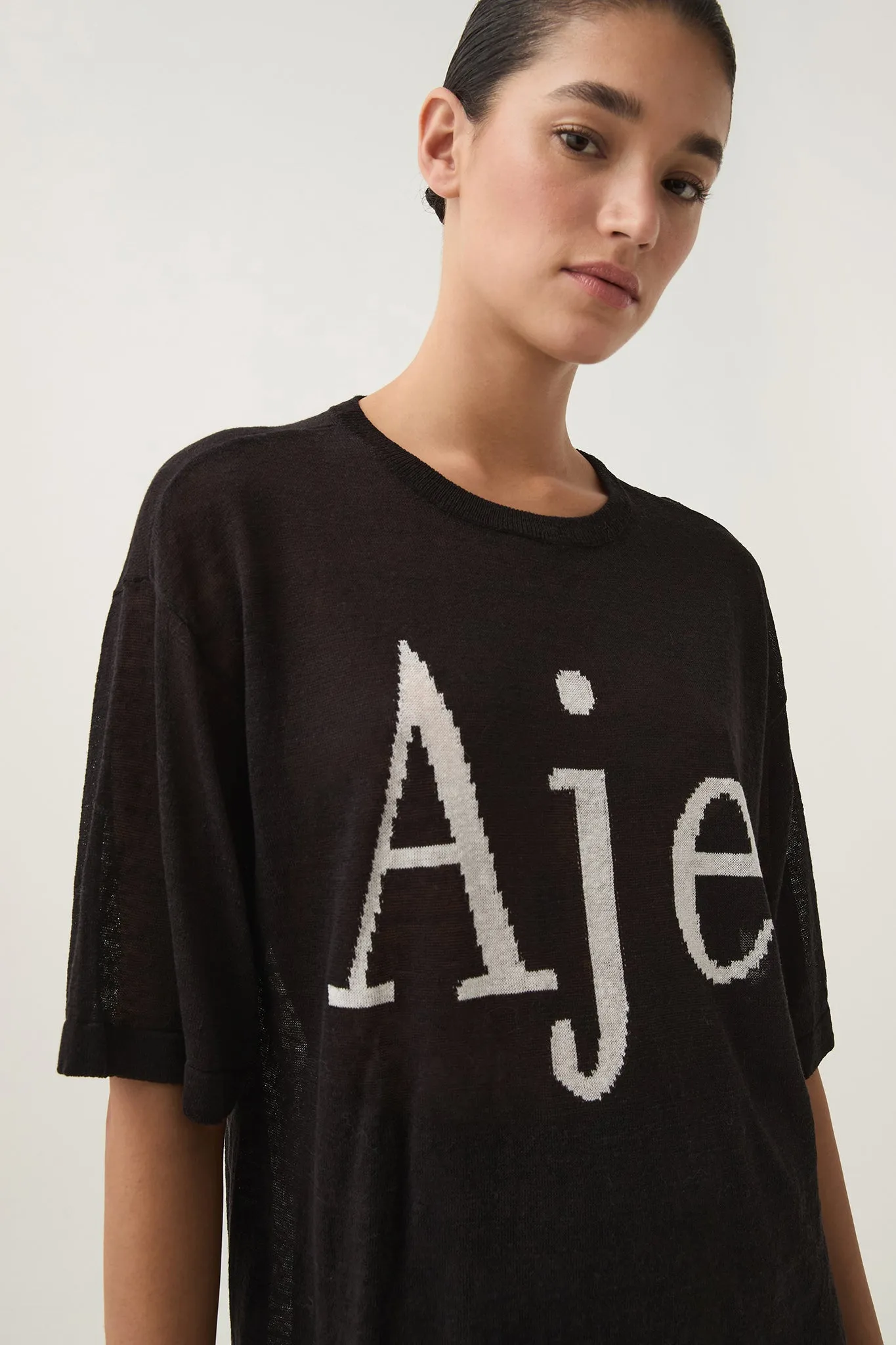 Elvira Oversized Linen Tee