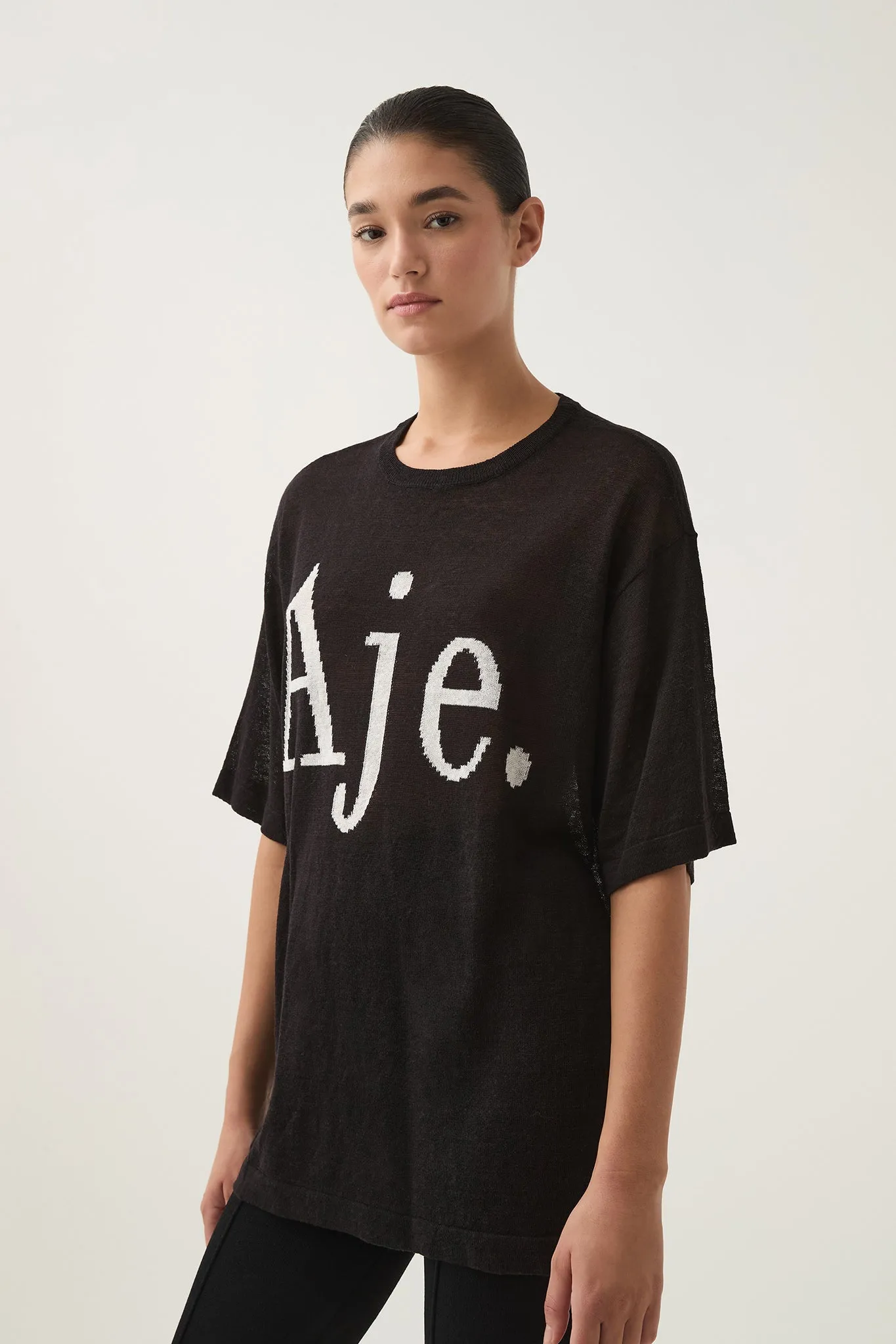 Elvira Oversized Linen Tee