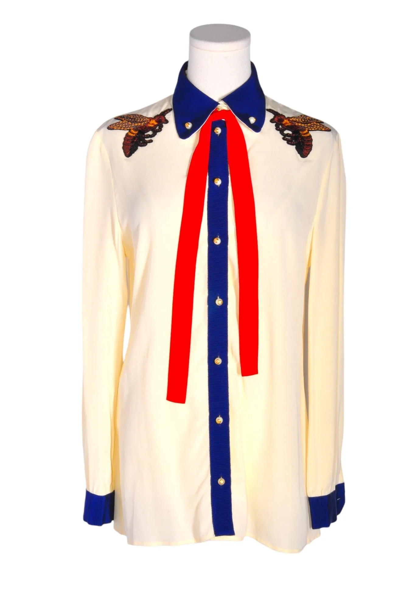 GUCCI Women Blouses Regular fit in Beige - M