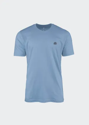 LIGHT BLUE LOGO TEE