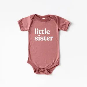 Little Sister Modern Baby Bodysuit