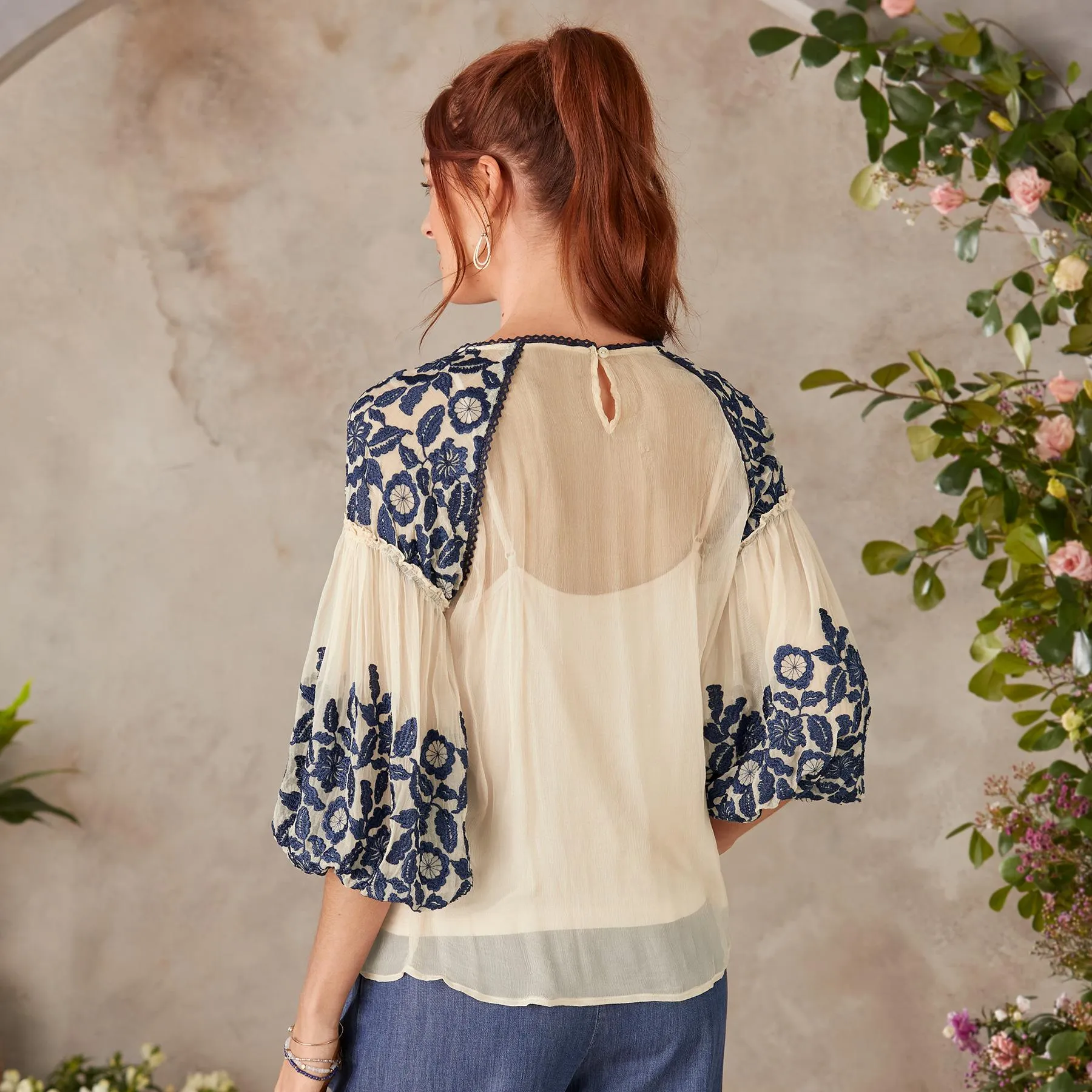 Luiza Silk Top