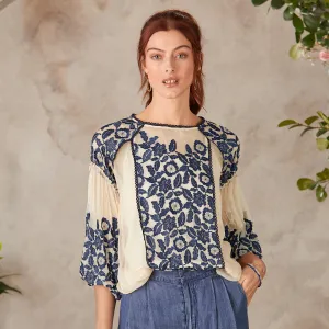 Luiza Silk Top