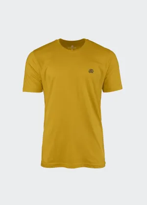 MUSTARD LOGO TEE
