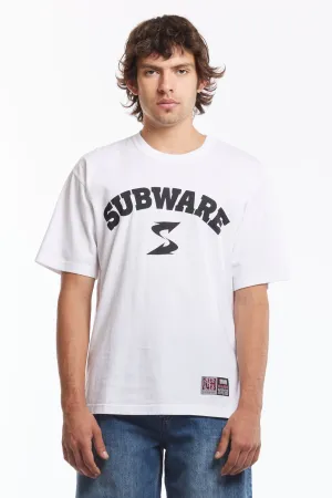 NH X SUBWARE . TEE SS-3 WHITE