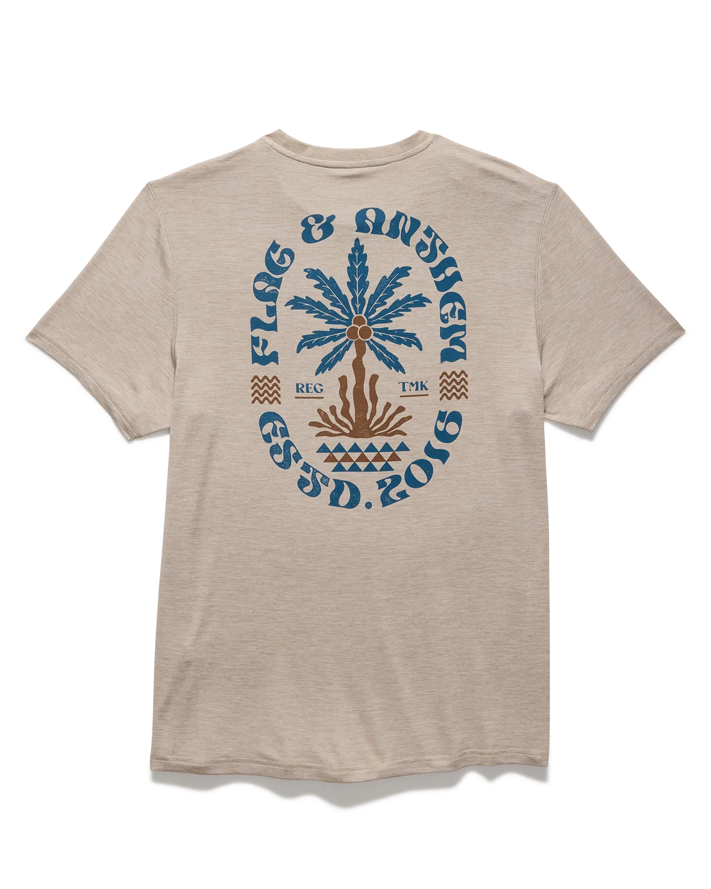 PALM TREE UPF PERFORMANCE TEE