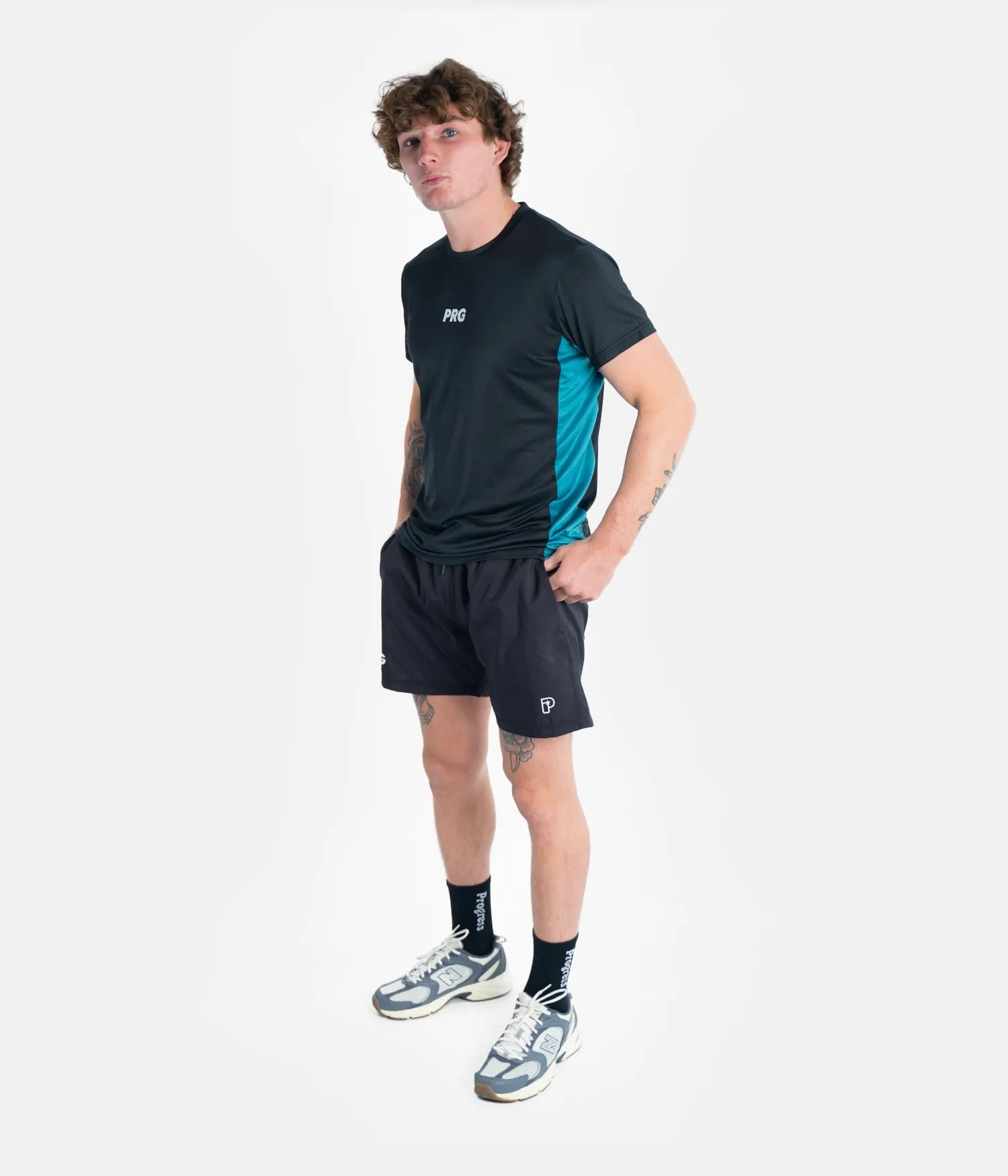 PRG Tech Tee - Black & Green