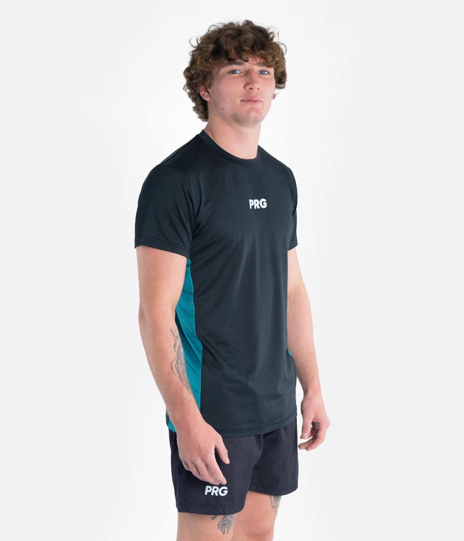 PRG Tech Tee - Black & Green