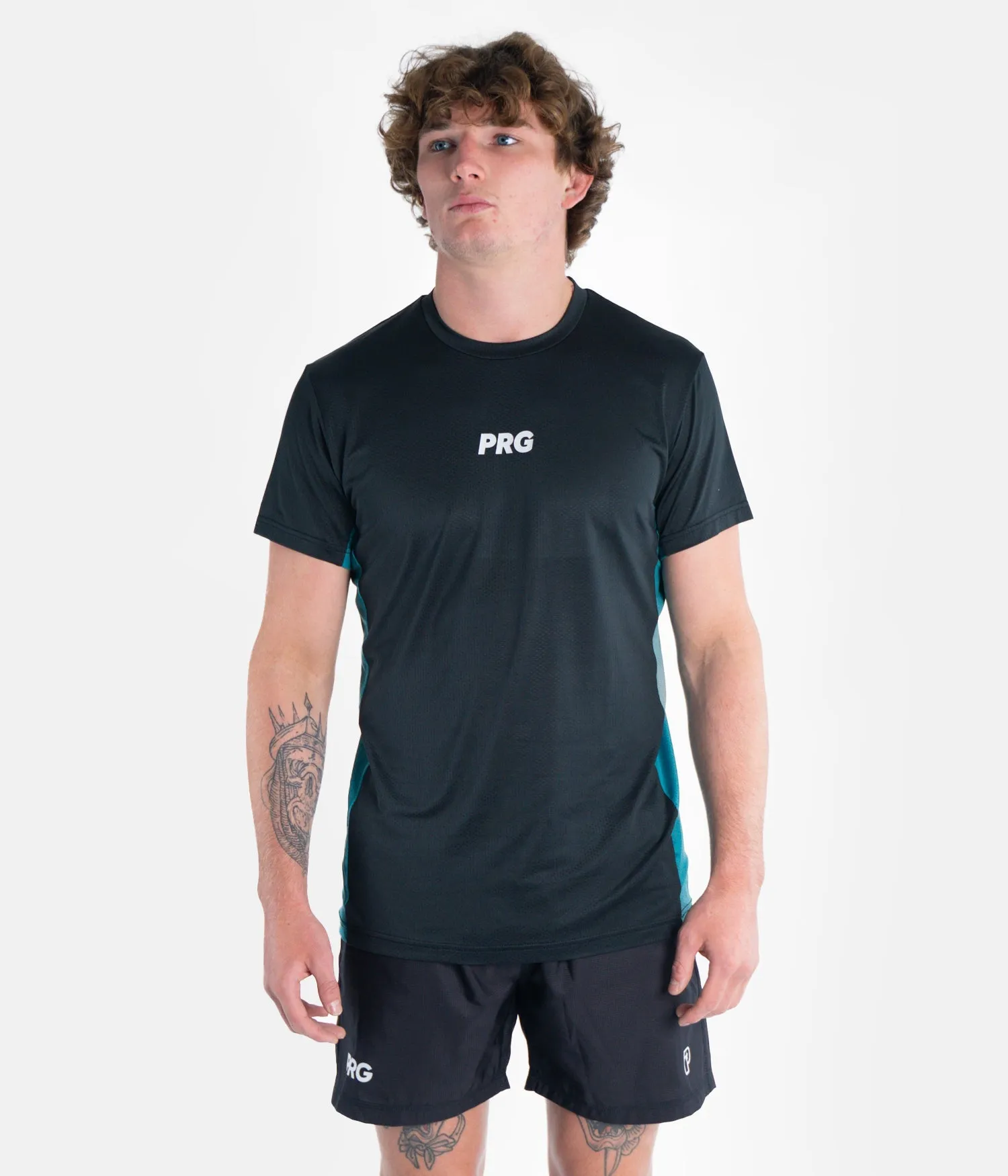 PRG Tech Tee - Black & Green