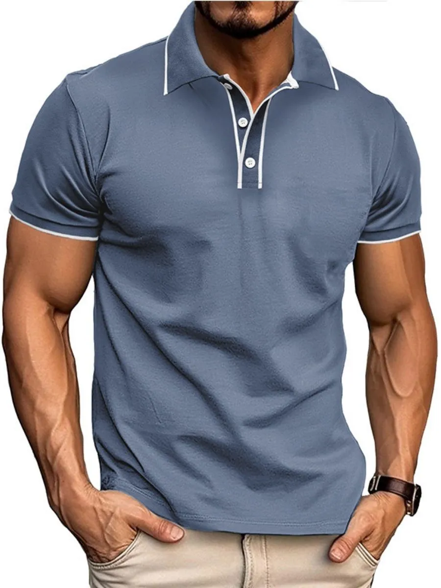 Short-sleeve Cotton Polo Shirt