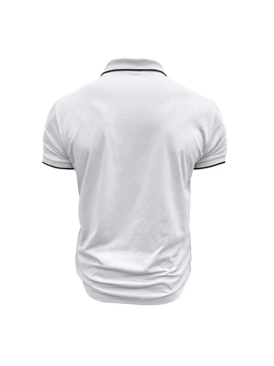 Short-sleeve Cotton Polo Shirt