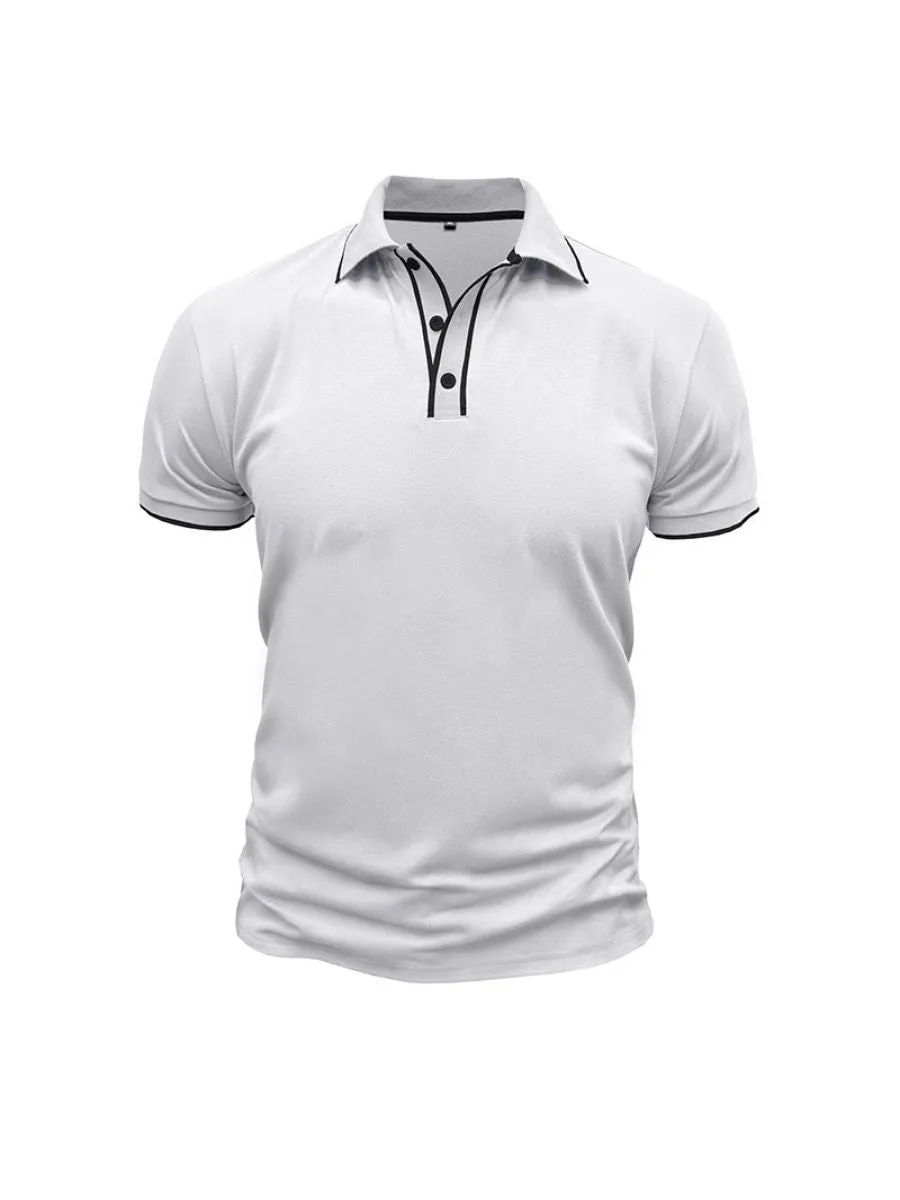 Short-sleeve Cotton Polo Shirt