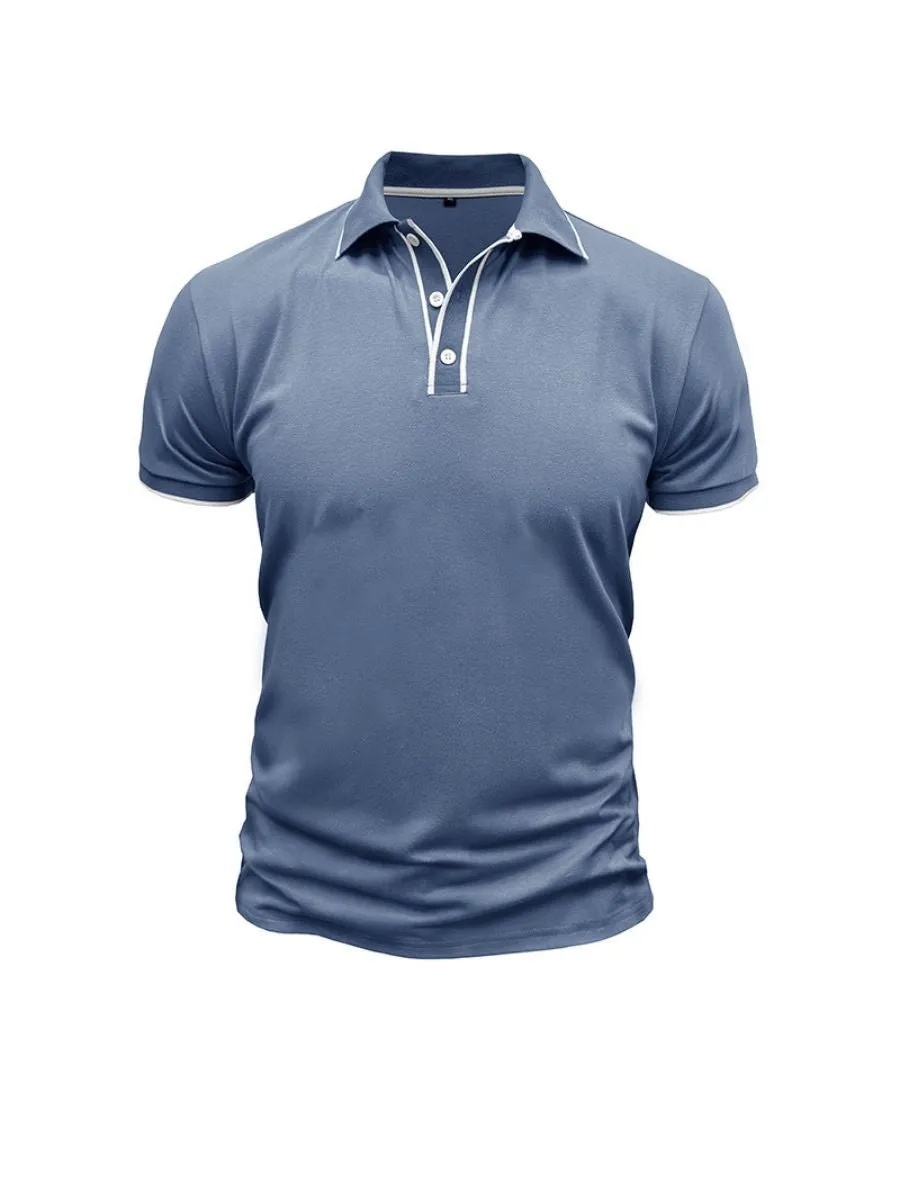 Short-sleeve Cotton Polo Shirt