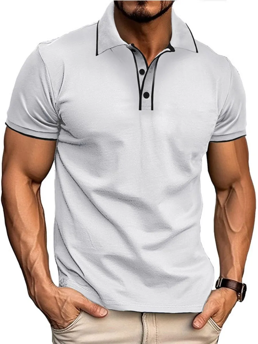 Short-sleeve Cotton Polo Shirt