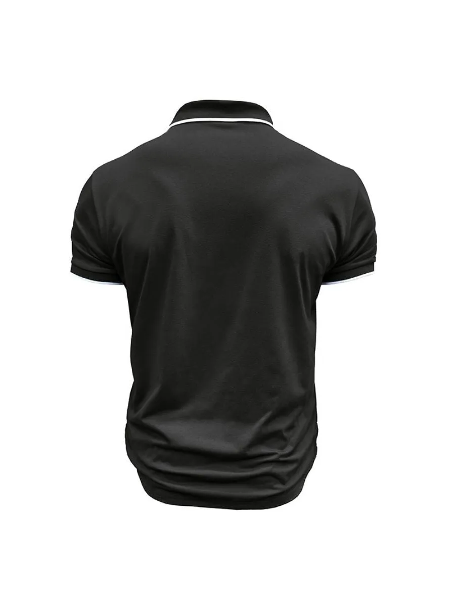 Short-sleeve Cotton Polo Shirt