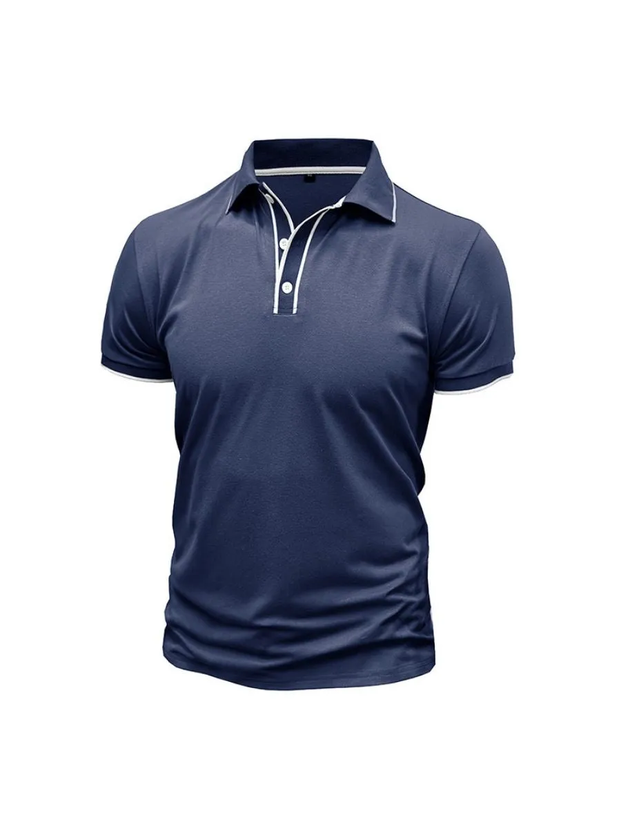 Short-sleeve Cotton Polo Shirt