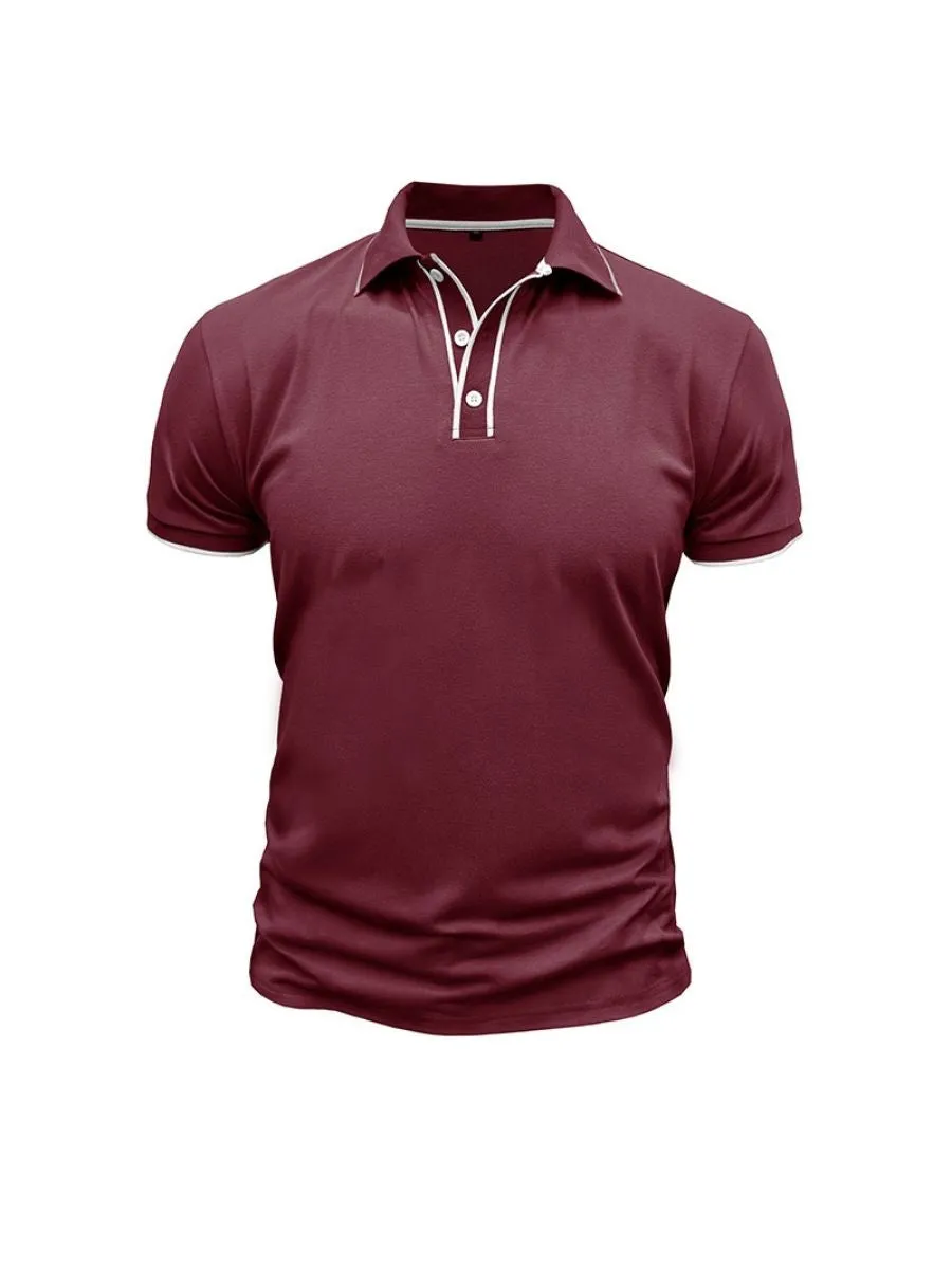 Short-sleeve Cotton Polo Shirt