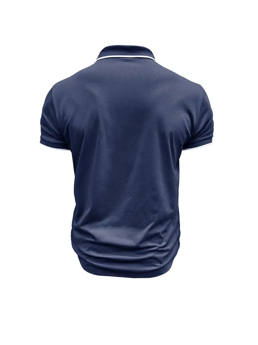 Short-sleeve Cotton Polo Shirt