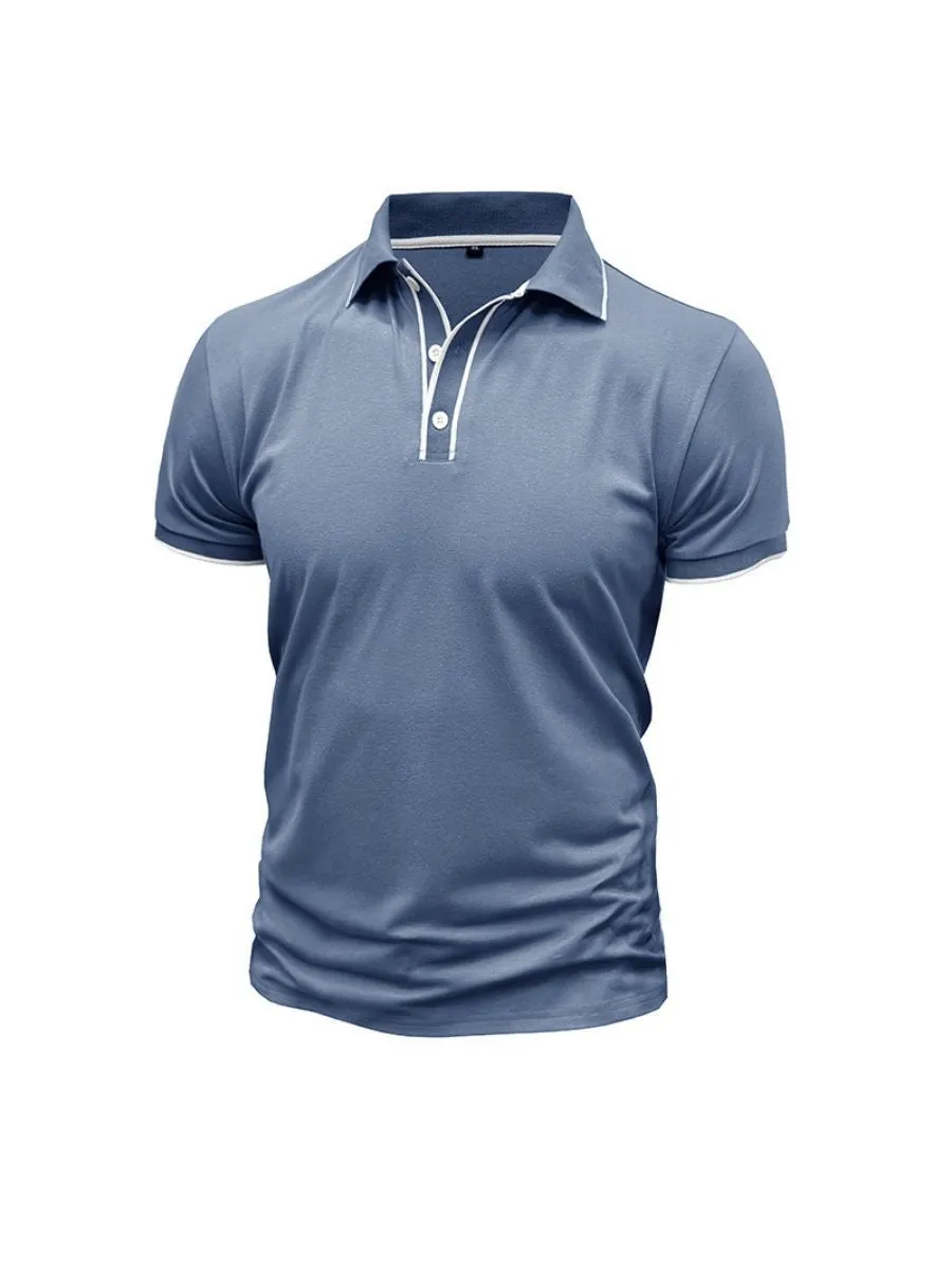 Short-sleeve Cotton Polo Shirt