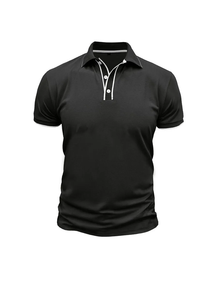 Short-sleeve Cotton Polo Shirt