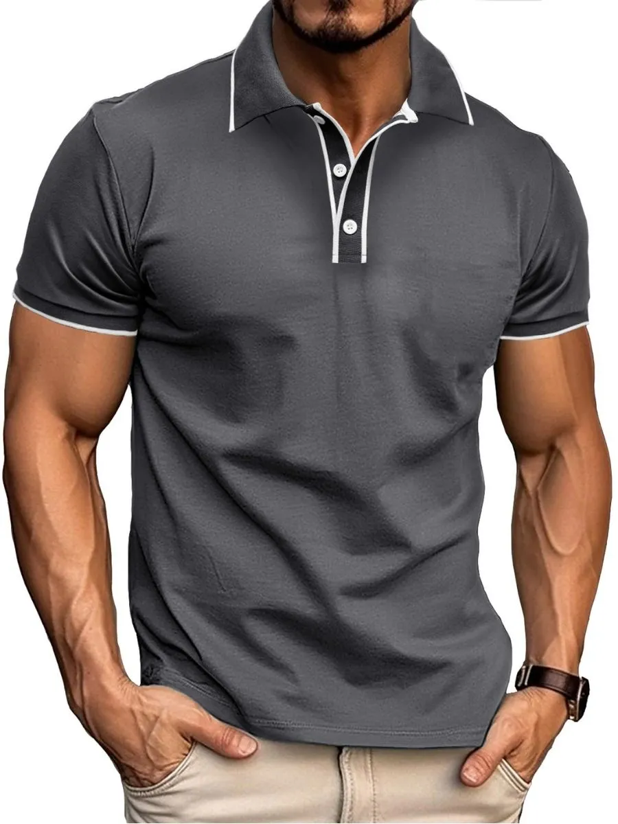 Short-sleeve Cotton Polo Shirt