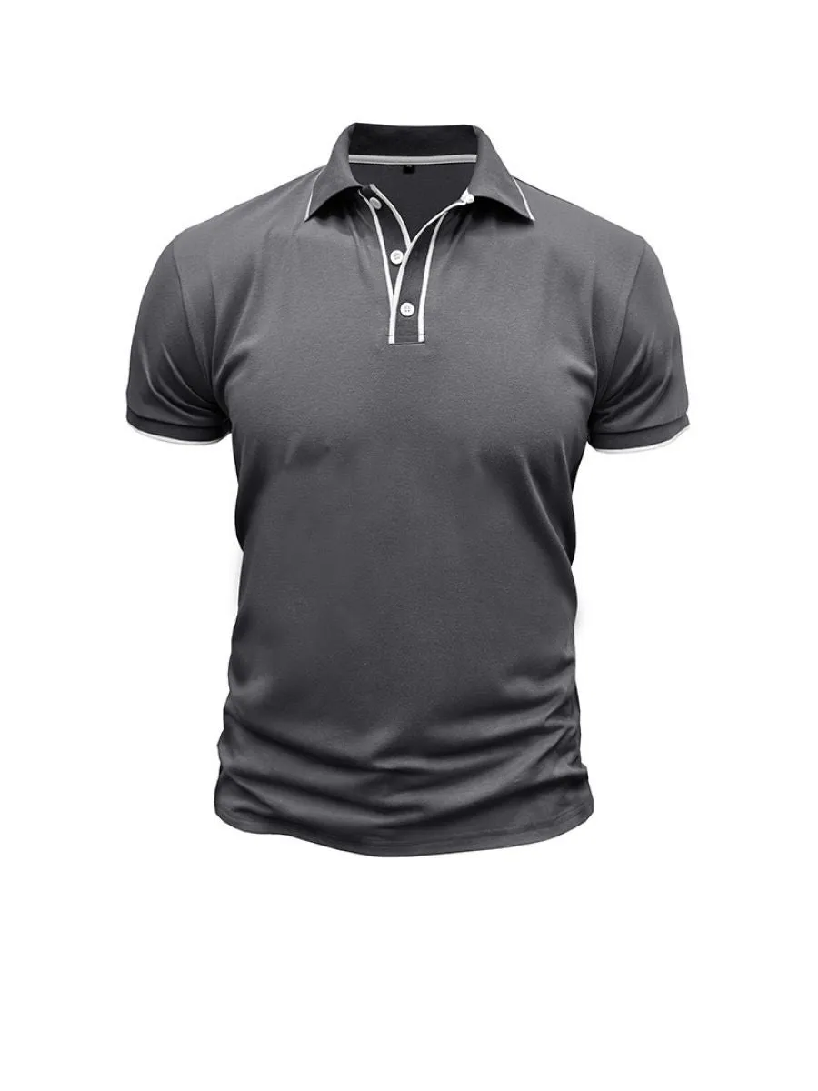 Short-sleeve Cotton Polo Shirt