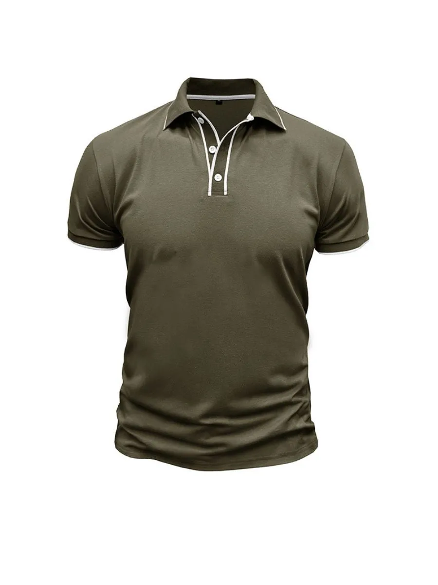 Short-sleeve Cotton Polo Shirt