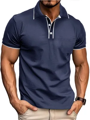 Short-sleeve Cotton Polo Shirt