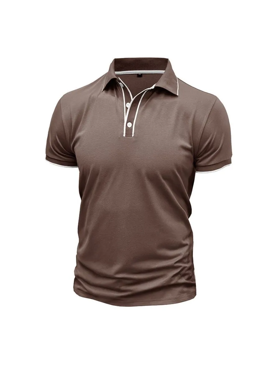 Short-sleeve Cotton Polo Shirt