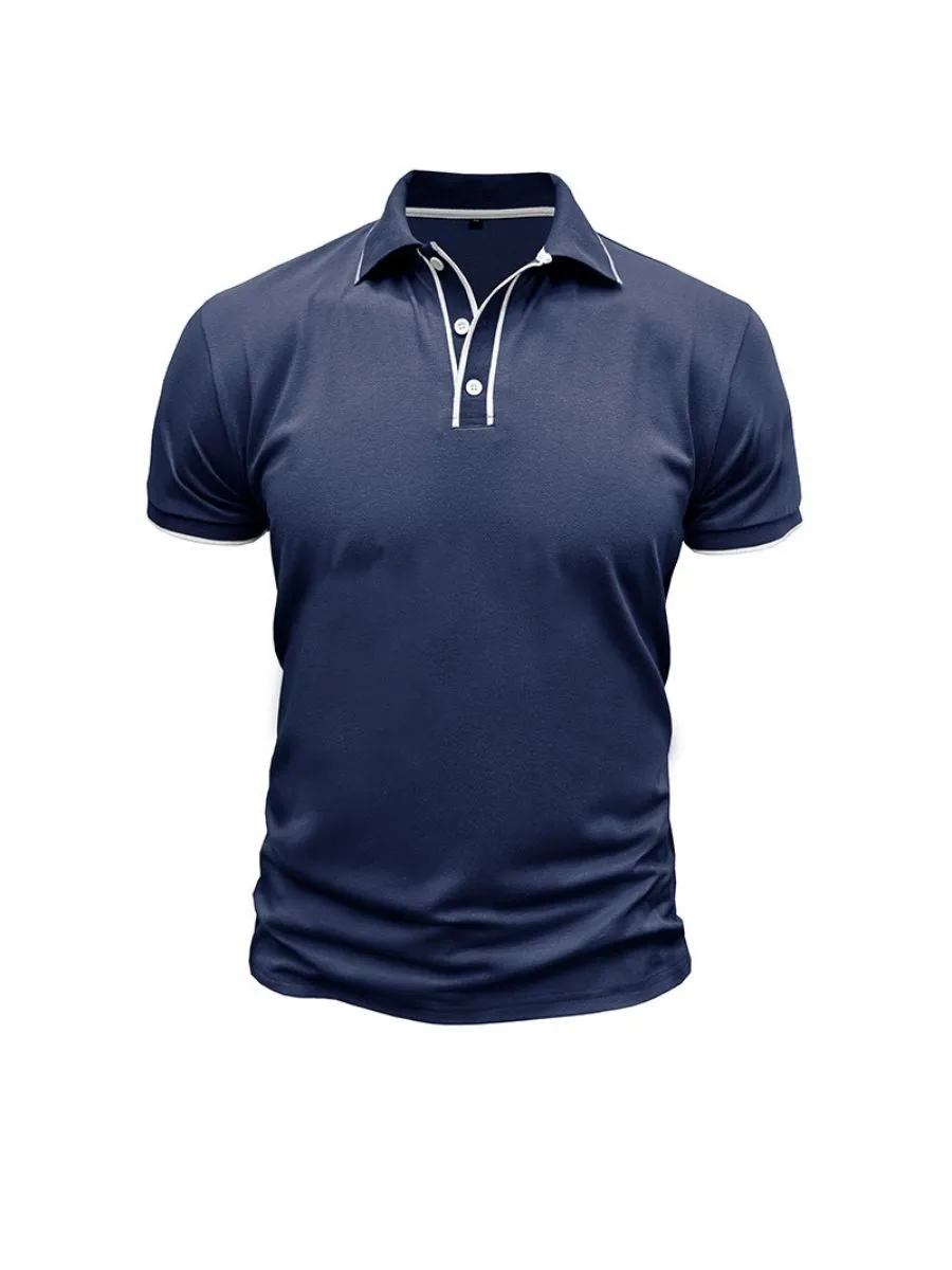 Short-sleeve Cotton Polo Shirt