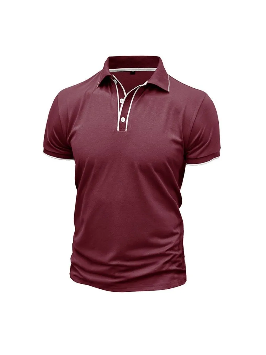 Short-sleeve Cotton Polo Shirt